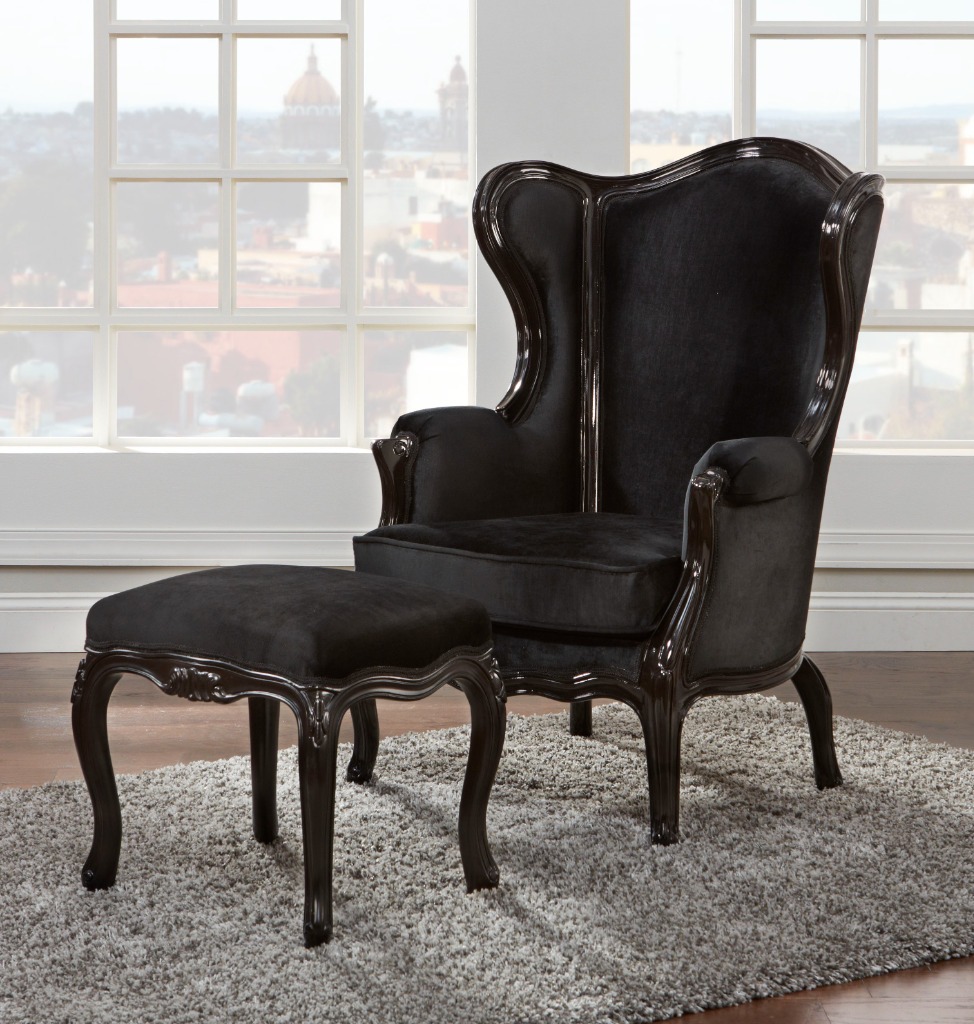 Black-Onix-Armchair-and-Ottoman-Nino-Madia-New-Jersey-Italian-French-furniture-importer