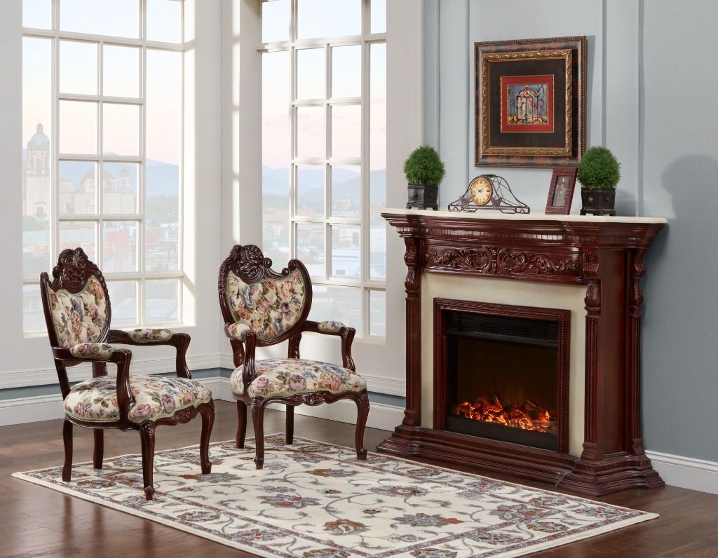 Laligue-Trigo-Armchair-and-Electric-FireplaceNino-Madia-New-Jersey-Italian-French-furniture-importer